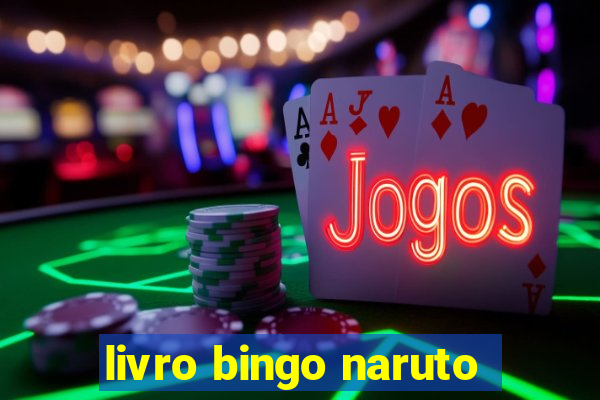 livro bingo naruto